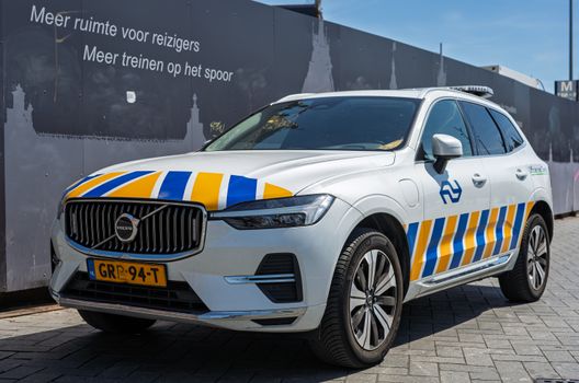 Hulpdiensten ter plaatse bij een incident
