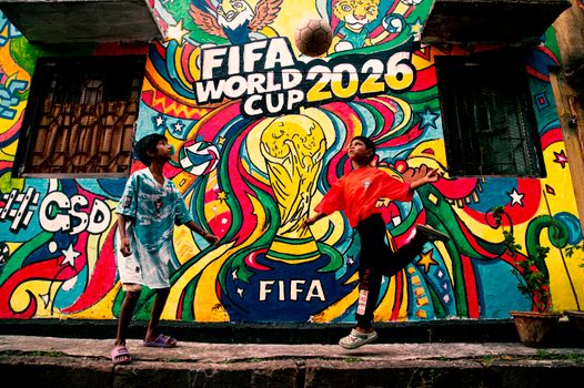 Speelschema fifa wk 2026 op smartphone met voetbalspullen en notities voor een kijkavond in Viral